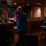 Man Singing Karaoke